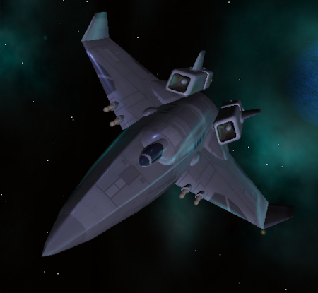 Centurion. Autor i źródło obrazka: Vega Strike Project: Wing Commander Mod, www.vega-strike.org
