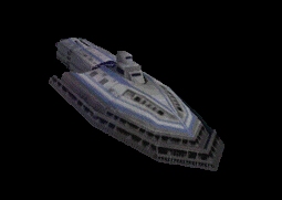 Prom pasażerski. Autor i źródło obrazka: gra 'X-Wing Alliance' - LucasArts