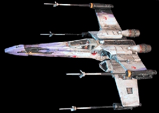 X-wing XJ. Autor i źródło obrazka: model wykonany przez Alfreda Wonga